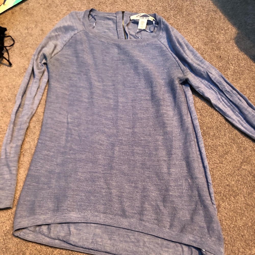Blue sweater